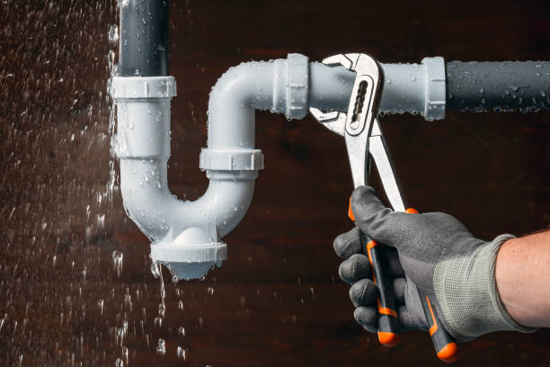 Professional Pipe Repair technician working in North Oxford, MA